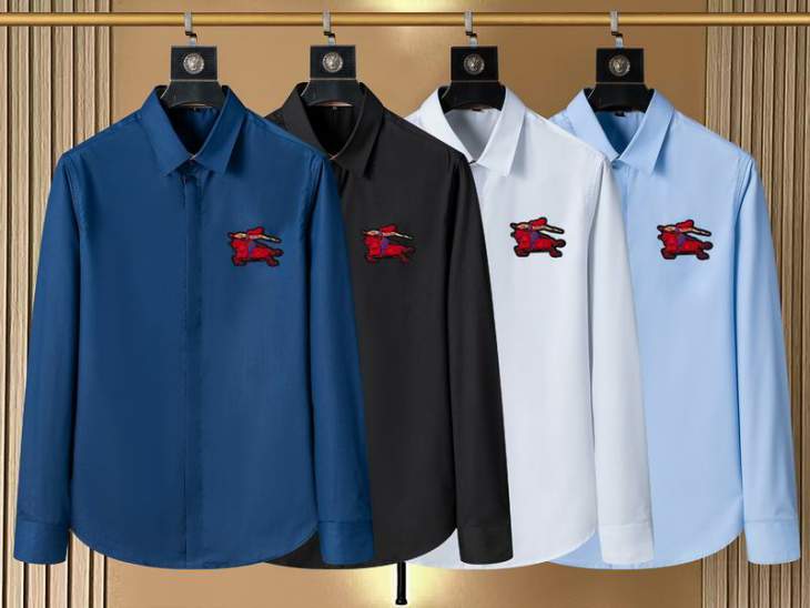Picture of Burberry Shirt Long _SKUBurberryM-3XL26nr25925595